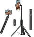 ATUMTEK 55" Selfie Stick Tripod, Extendable Aluminum Phone Tripod with Bluetooth Remote for iPhone, Samsung, Google, LG