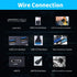 Mugast 5.25 inches 3.0 3.1 M2, 64G Internal Card Reader, USB Interface Multifunction Internal Card Reader Dashboard PC