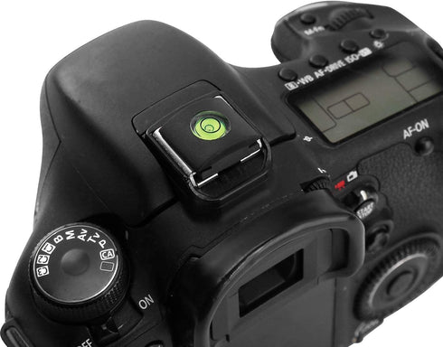 Camera Level Hot Shoe Level, 3 Axis Bubble Spirit Level Compatible with Nikon, Olympus, Pentax Digital and Film Cameras