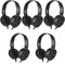 5 Pack Kids Headphones Bulk for School Classroom, Durable Students Wired Headset