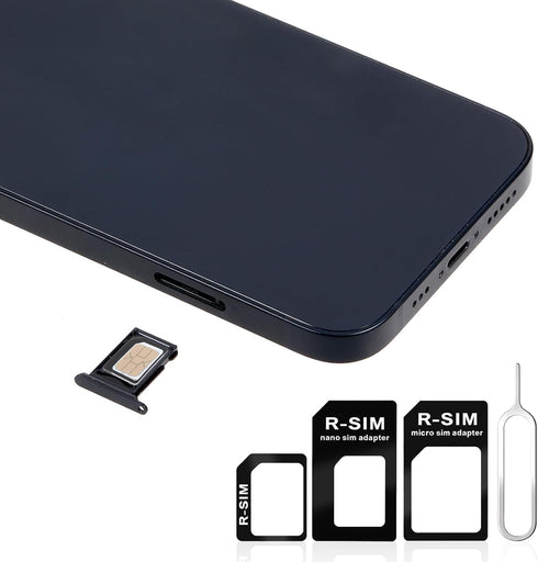 Generic 20-Pack SIM Card Adapter Kit - Includes Nano/Micro/Standard SIM Converters & Eject Tool for iPhone, Samsung