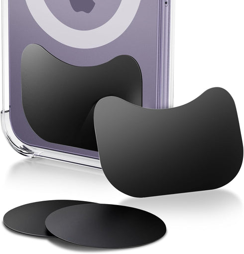 volport Metal Plate for Phone Magnet, Universal Steel Plate with Adhesive Backing for