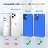 Miracase Compatible with iPhone 12 Case and iPhone 12 Pro - Liquid Silicone Gel Rubber Full Body Protection Phone Case