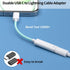 USB C to Lightning Adapter Cable for iPhone 15 Plus 15 Pro Max, 27W PD Fast Charging & Data Transfer Converter Cable