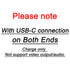 USB C to USB C Cable 15FT 2Pack 60W/3A Long Nylon,Type C Fast Charge Cord for Samsung Galaxy S20 S21,Note 10 20,Z Fold,MacBook,iPad Pro/Air 4,Google Pixel 5 4a XL,OnePlus 8T 9 Pro,PS5 Xbox Controller