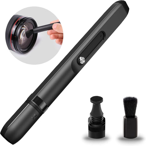Vsgo V-P01e Professional Lens Cleaning Pen, Double-Ended Brush with Nano Optical Carbon for Camera Lens & Glasses