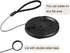 QQM 6 Pcs Lens Cap Keeper Cord, Camera Lens Cap Leash for DSLR & Mirrorless Lenses - Lens Cap Tether/Lens Holder