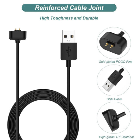 Charger Cable Replacement for Amazfit Band 7, 1 Pack 3.3Ft