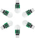 6PCS AM312 Mini Human Sensor Module, HC-SR312 PIR Motion Detector, DC 2.7 to 12V with 10pin Wire