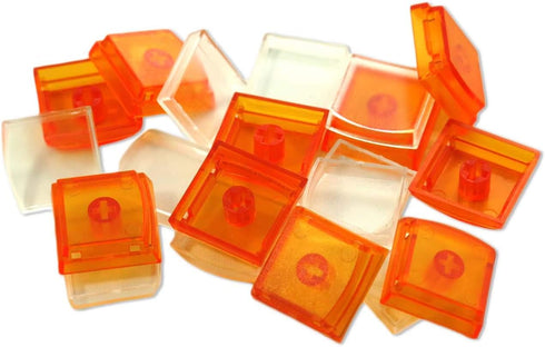X-keys Keycap Cherry MX Compatible, Orange, 10 Pack (1x1)
