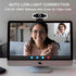 WEISHIXIN 1080P Webcam with Microphone, auto Zoom, Software Control & Privacy Cover, USB HD Computer Web Camera, Plug