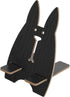 90 TFCFL Desktop Monitor Stand, Multi-Purpose Computer Monitor Booster Stand with Drawer, Adjustable Angle, Black MDF