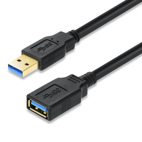 XBOHJOE USB Extension Cable 20FT High Speed USB 3.0 Extender Cable Type A