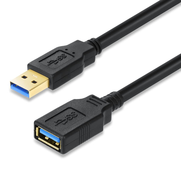 XBOHJOE USB Extension Cable 20FT High Speed USB 3.0 Extender Cable Type A