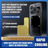 GINTBN Universal Reusable Phone Heatsink Pad, Metal Magnetic Cooling Plate for Gaming & Streaming, Enhances Phone