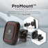 Car Phone Holder Mount, Magnetic Vent Mount, Easy Mounting and Release for Smartphones, Black and Red Line