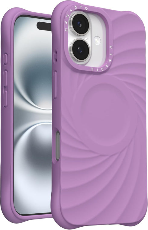 ORNARTO Vortuxe for iPhone 16 Case 6.1" | 2X MIL-STD Drop Protection |