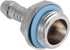 Wendry PC Water Cooling Barb Fitting, G1/4 Thread Barb Connector for Computer Cooling System, Pack of 6