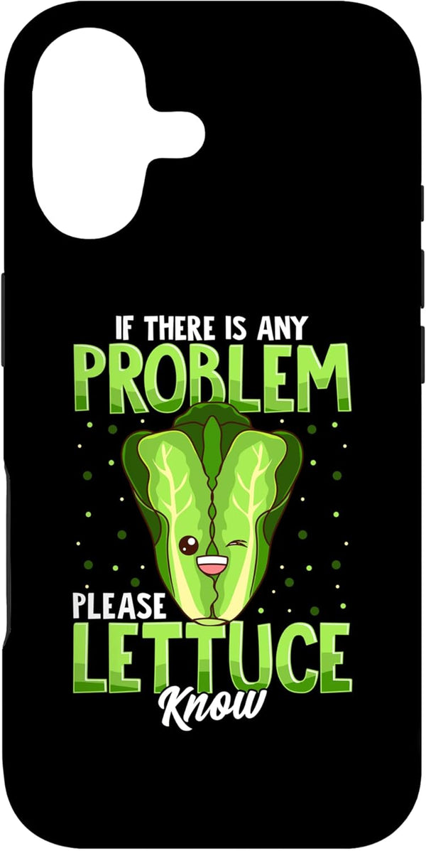 Vegetable Food Lover Apparel & Co. Salad Lettuce Lover Design for Vegetarian - Please Lettuce Case for iPhone