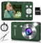 Gtonster Digital Camera, 44MP Compact Camera, FHD 1080P Point and Shoot Digital Cameras