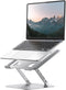 LINTYLE Laptop Stand for Desk, Adjustable Metal Foldable Laptop Riser Holder, Aluminum Desktop