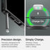 Spigen Tough Armor Samsung Galaxy S24 Ultra Case (2024), Kickstand, Military-Grade Protection, Abyss Green