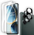 2+2 Pack Tempered Glass Screen Protector for OnePlus Nord N30 5G with Ultra HD Camera Lens Protector, 9H Hardness