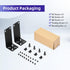 Rack Mount Kit for 10.6 inch Switches, Adjustable Ears for Netgear, Cisco, D-Link, TRENDnet, HP Products, 10.6" to 19"