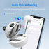 Mini Bluetooth Earbuds with Microphone, Wireless Earphones for Kids & Adults, IPX5 Waterproof, USB-C Charging