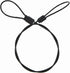 5PCS 12Inch 6/5/4/3+/3/2/1/Session,Action Equipment(12in) SIOTI Steel Tether Lanyard with for GoPro Hero Camera