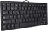 Mini Portable Wired Spanish Keyboard Ñ, USB Interface for Desktop Computer, 78 Keys