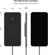 REESTECQI 15W iPhone16/15/14/13/12, (30CM+ 70CM Wireless Car Charger Pad, RGB Wireless Charger for Car Type C Non Slip