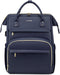 LOVEVOOK Leather Laptop Backpack for Women 15.6 inch,Travel Backpack Purse Nurse Teacher