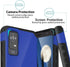 TJS TCL ION X Case, TCL ION V Case, TCL 40 Z Case, Dual Layer Hybrid Shockproof Drop Protection Cover, Magnetic Mount