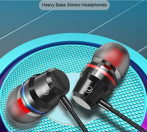 Wired Earbuds with Microphone in-Ear Headphones for Galaxy A14 A23 A13 A03s A12 A22 A32 5G A42 A52 A72 A11 A21 A51 A71