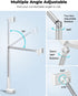 Viozon Mount,360 3.5"-6.9" 16 15 Phone Holder, Flexible Long Arm,Overhead Angle Adjustable,Aluminum Alloy, C Clamp
