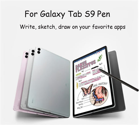 Galaxy Tab S9 Stylus Pen Replacement - Compatible with Samsung Galaxy Tab S9, S9 Plus, S9 Ultra (Black)