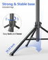 EMART 62 Cell Phone Tripod Stand, Adjustable Floor Cellphone Tri Pod Holder with Remote for iPhone and Android