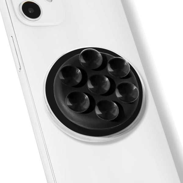 On The Grip Magnetic Silicone Suction Cup Phone Mount with Hands-Free Stand - Perfect for