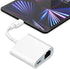 Lightning to Ethernet Adapter, Apple MFi Certified 2 in 1 RJ45 Ethernet LAN Network Adapter with Charge Port