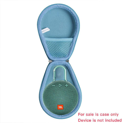 Hermitshell Travel Case Fits JBL Clip 3 Portable Waterproof Wireless Bluetooth Speaker (Teal)
