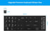 CaseBuy 2PCS Keyboard Number Stickers, Keyboard Number Pad Replacement Stickers Universal for Wireless Numeric Pad