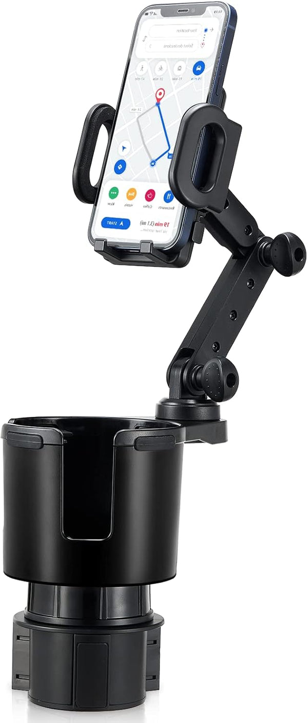 This Hill Car Cup Holder Expander 2-in-1 with Adjustable Base & 360