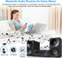 Upgraded Bluetooth Aux Adapter, KINDRM Bluetooth 5.0 Stereo Audio Receiver, Mini Portable 3.5mm Wireless Adapter