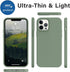 AOTESIER iPhone 12 Pro Max Phone Case, Premium Soft Liquid Silicone Rubber, Full-Body Protective Bumper, 6.7 inch,