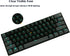 Happy Balls Keycaps, Backlit ABS Doubleshot Shine Through Keycap Set for Cherry MX OEM US Layout Key Caps (Black and
