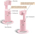 Mcbazel Auto Face Tracking Tripod for Live Vlog Streaming, 360° Rotation, Rechargeable Battery, Pink Phone Camera Mount