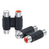 RCA Female to Female Coupler Adapter for Audio and Video Extension
