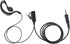 3.5mm Threaded Ear Piece Ptt Mic, G Shape Headset for Yaesu Standard Horizon VX-6R VX-7R Walkie Talkie