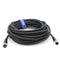 Eonvic Industrial M12 4 Pin Male to Female Sensor Cable, A Code Straight Aviation Connector, Electrical Cable